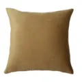 Camel velvet throw pillow cover, soft square cushion case for living room sofa decor. - 30x45cm (Without Core) / Velvet Light Coffee