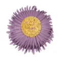 Modern 3D flower throw pillow purple chrysanthemum cushion cover for sofa living room decor. - PE22136H-5