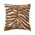 Modern brown white tufted throw pillow cover, abstract geometric sofa cushion cover. - 45*45cm (Without Core) / PE5055E-1