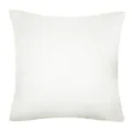 Solid white velvet pillow cover, soft plush square cushion case for living room sofa decor. - 30x45cm (Without Core) / Velvet Ivory White