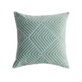 Modern minimalistisch geometrisch jacquard sierkussenhoes voor bank decoratie hoofdaanzicht - 45x45cm / PE20492E-3