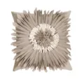 Luxury 3D sunflower decorative throw pillow, aesthetic daisy flower cushion for sofa bed. - PE22135H-6 Square Pillow