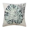 Tropischer Monstera Blätter Kissenbezug dekorative botanische Kissenhülle für Sofa Schlafzimmer - PE7148P-1