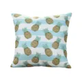 Blau-weiße gestreifte Kissenhülle mit Ananas-Druck für Wohnzimmer Sofa Schlafzimmer - PE7178P-1