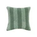 Green striped boucle cushion cover for sofa bed Nordic style decorative pillowcase. - 45x45cm (Without Core) / Green (PE21133S-2)