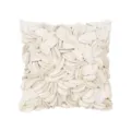 White 3D flower decorative pillow cover velvet luxury retro throw pillow for living room - 30x50cm (Without Core) / PE23060H-5