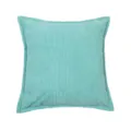 Fluwelen Kussenhoes Ribfluweel Vierkant Effen Zacht Sierkussen Kussenhoes voor Bank Huis - 45x45 cm / Meerblauw