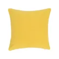Yellow corduroy throw pillow cover solid square cushion case for home sofa decor - Yellow