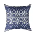 Blauer bedruckter Kissenbezug geometrisches abstraktes Muster Sofa Wohnzimmer Kissen Deko - PE5414P-1
