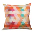 Geometrischer abstrakter bedruckter Kissenbezug Variante fur Sofa Wohnzimmer Dekoration - PE7020P-1