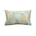Ananas Druck Kissenbezug, geometrischer tropischer Kissenbezug fuer Wohnzimmer Sofa Dekor. - PE7174P-1