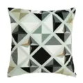 Moderne geometrische abstrakte Kissenhülle, stilvoller quadratischer Sofakissenbezug. - PE8482P-1