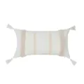 Boho lumbar throw pillow with tufted stripes and tassels for sofa living room decor. - 30*50cm (Without Core) / PE21099E-1
