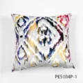 Funda de cojin decorativa con estampado geometrico abstracto para sofa salon. - 45*45cm (Sin núcleo) / PE5104P-1