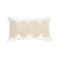 Minimalist tufted throw pillow cover with geometric pattern for modern sofa and living room decor - 30x50cm (Without Core) / PE20051E-2 (Beige Geometric Circle)