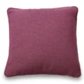 Effen vierkante linnen kussenhoes voor bank woonkamer slaapkamer decor zachte kussensloop - 45*45cm (Zonder kern) / Beboke rozarood