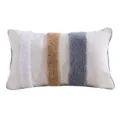 Boho tufted lumbar pillowcase with vertical textured stripes, decorative sofa cushion cover. - 30*50cm (Without Core) / PE20315E-1(M2)