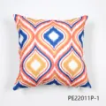 Fundas de cojin geometricas estampadas, funda de almohada colorida para sofa de casa. - PE22011P-1