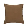 Bruine ribfluwelen kussenhoes vierkante kussensloop modern voor thuis bank 45x45 cm - 45*45cm (Zonder kern) / Bruin