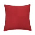 Rode corduroy patchwork kussensloop, moderne minimalistische bankkussensloop voor auto. - 45*45cm (Zonder kern) / Rood