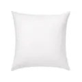 White square pillow insert down cushion inner for home living room bedroom hotel use. - 50x50cm / White