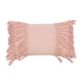Roze getufte kussenhoes met franjes, zachte decoratieve kussenhoes voor op de bank. - 30*50cm (Zonder Kern) / Roze