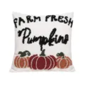 Fundas de cojín con mechones de calabaza de otoño funda decorativa para sofá salón hogar - 45x45cm (Sin Núcleo) / B240812-1