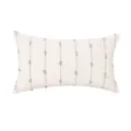 Nordic minimalist cotton linen throw pillow cover with tufted vertical stripes for home. - Light Color (PE22119H-5)