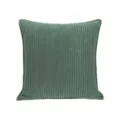 Green corduroy throw pillow cover square decorative cushion for sofa bed home decor. - 40*40cm (110g) / Green