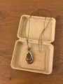 Nuova collana con ciondolo in stile etnico cinese con cordino regolabile e bella carta. - Stile D (XL4725D)
