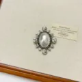 Vintage court style rhinestone pearl sunflower brooch, exquisite metal pin for women apparel. - Silver Sunflower Brooch (XZ0159B)