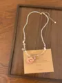 Exquisite roze roos bloem kralen ketting, elegante sleutelbeen ketting fijn. - Parel Kwaststijl (XL4386B)