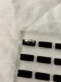 Zarter silberner offener Ring mit niedlicher Schleife, perfekt für Alltag und Geschenke. - Weiße Schleife (JZ0439B) / Weiß