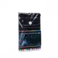 Set professionnel de 12 stylos fineliner 0,4 mm pour le dessin d'art et les croquis - Série d'illustrations de hibou / Lot de 12 (0.4mm) / Coloré