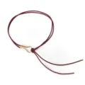 Women PU Leather Cord Belt Elegant Knotted Waist Chain Light Luxury Decorative Accessory - Red / 125cm