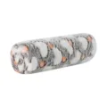 Thick flannel pet blanket with cute paw print design, warm and cozy for cats and dogs. - Gray Heart