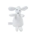 Cute white lamb plush toy soft stuffed animal comfort toy for babies and pets playtime - One Size / Sheep