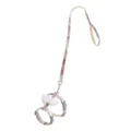 Verloop kattenharnas en riem set met schattige vleugels, veilig anti-ontsnapping ontwerp. - S (Aanbevolen voor 2-8 Jin) / Bruin kleurverloop met kleine vleugels
