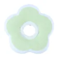 Cute green sunflower pet recovery collar, soft cat and dog anti-lick Elizabethan neck cone. - XS / Green