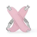Ademend roze honden harnas vest met reflecterende bandjes voor huisdieren comfort. - M / Roze