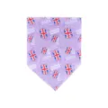 Britse vlag huisdier bandana paars honden slabber schattige kat halsdoek mode - Paars