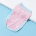 Ademend zomer koelvest voor huisdieren schattige roze blauwe mesh kleding voor katten en honden - XS (aanbevolen gewicht 1,5-3 kg) / Roze en Marineblauw