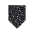 Halloween cat bandana black witch hat pet triangle bib cute puppy dog holiday costume scarf - Magic Cat - Black