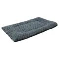 Comfortabele grijze pluche huisdierenmat en hondenbed voor alle seizoenen, zachte slaapmat voor katten. - XS (40*60) / donkergrijs