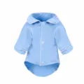 Blau Haustier Pyjama für kleine Hunde süße Welpen Nachtwäsche Frühling Herbst Kleidung - XS / Blau