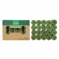 Sacs à déjections canines biodégradables éco-responsables rouleaux vert 20pcs - 20 Rouleaux Sans Parfum / Vert