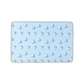 Wasbare waterdichte huisdier plasmat training mat met schattige cartoon pinguïn print. - 60*45cm / Blauw