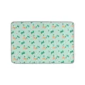 Wasbare herbruikbare huisdier urine mat waterdichte absorberende hondentraining pad met dinosaurus - 60*45cm / Groen