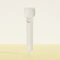 Beige Pet Cat Strip Feeder Plastic Spoon Squeezer Convenient Cat Food Feeding Tool - Style A / Off White