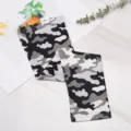 Black and white camouflage cooling arm sleeves for outdoor cycling sun protection summer UV block - S / Camo Gray